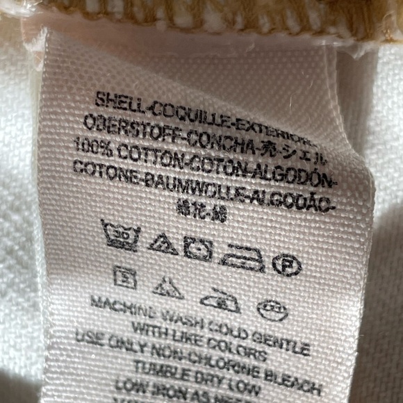 SMALL Cotton Free People Denim/Jean Jacket- White/eggshell Soft Fabric - Picture 3 of 7